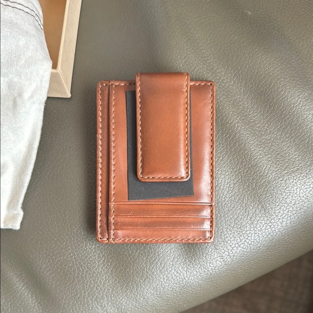 House of Jack Tan Magnetic Money Clip Wallet